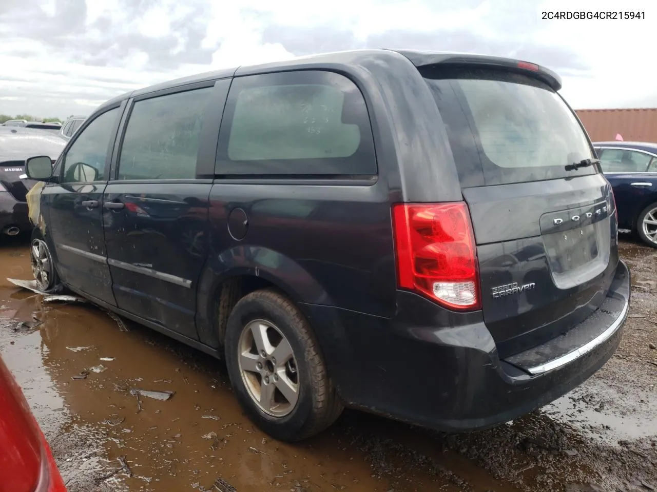 2012 Dodge Grand Caravan Se VIN: 2C4RDGBG4CR215941 Lot: 53476644