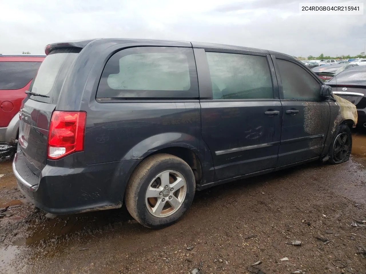 2C4RDGBG4CR215941 2012 Dodge Grand Caravan Se