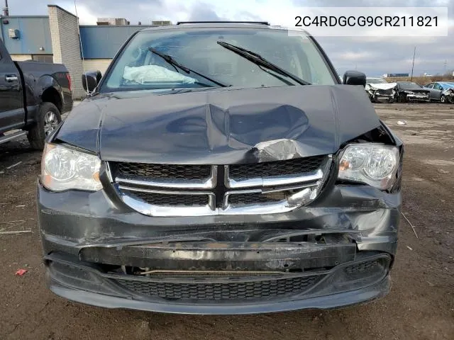 2C4RDGCG9CR211821 2012 Dodge Grand Caravan Sxt