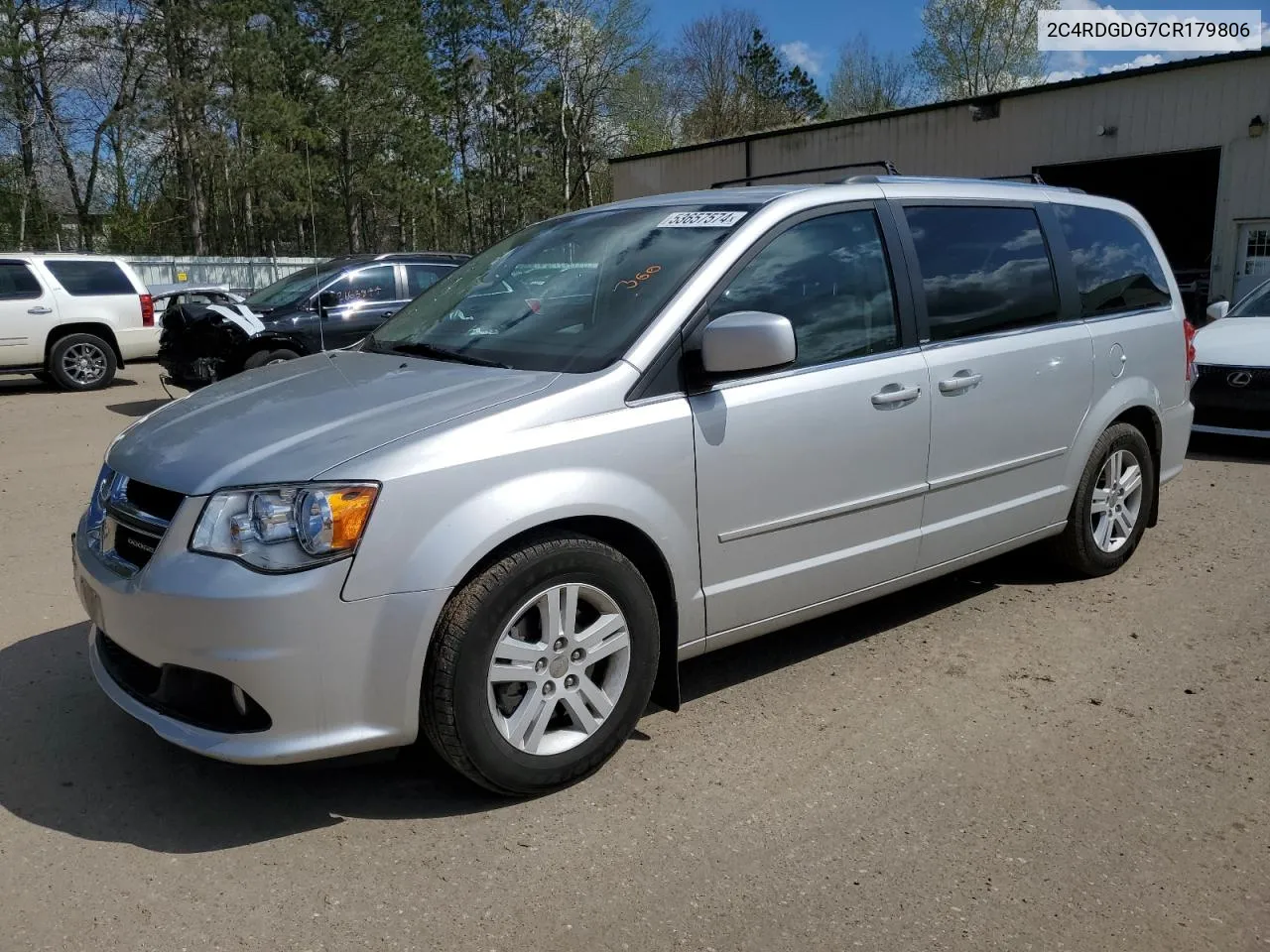 2012 Dodge Grand Caravan Crew VIN: 2C4RDGDG7CR179806 Lot: 53657574