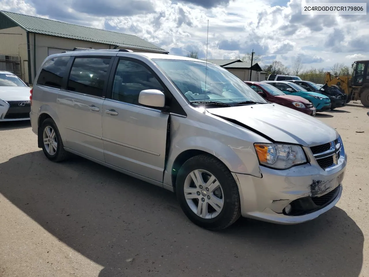 2C4RDGDG7CR179806 2012 Dodge Grand Caravan Crew