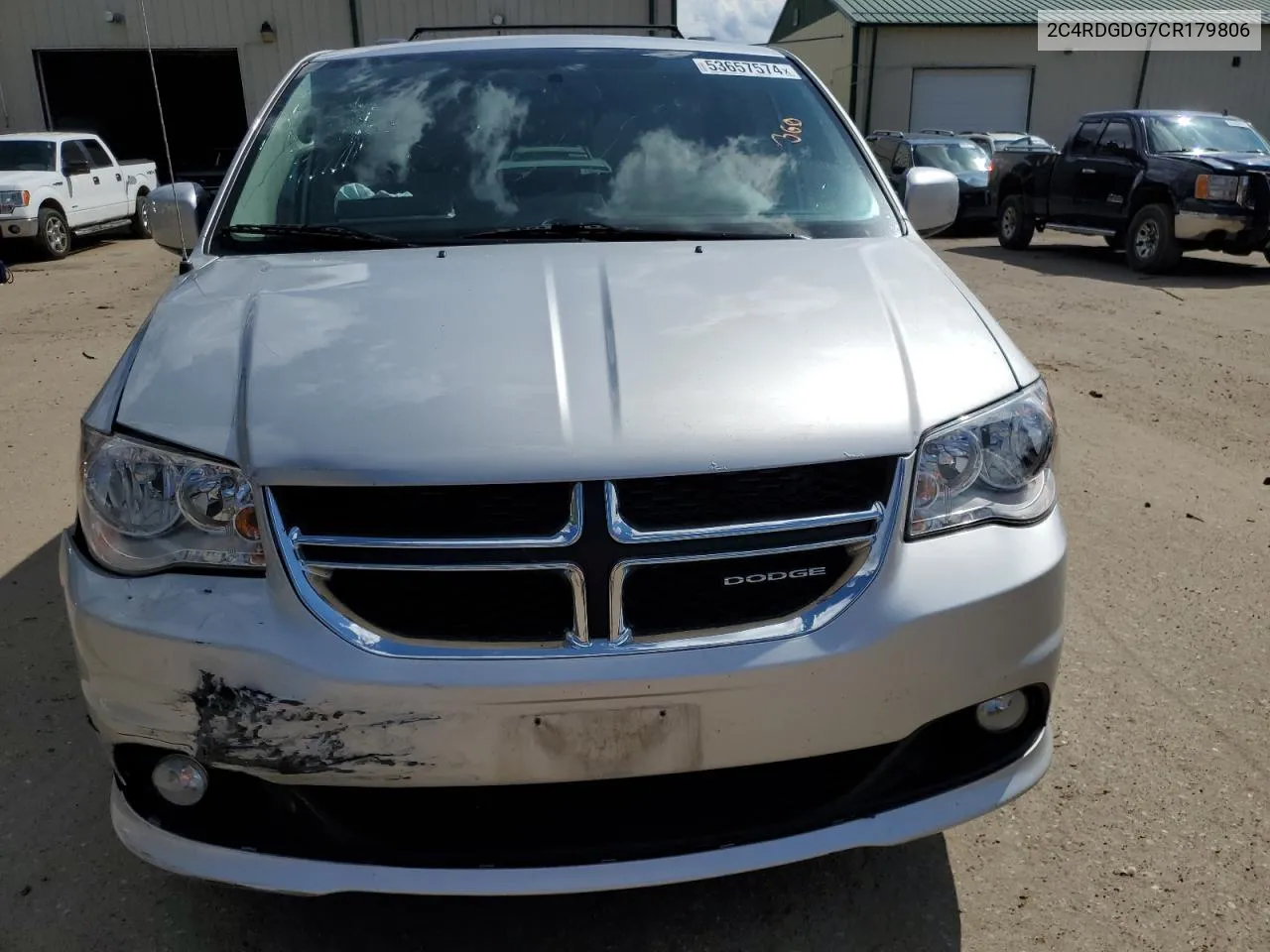 2012 Dodge Grand Caravan Crew VIN: 2C4RDGDG7CR179806 Lot: 53657574