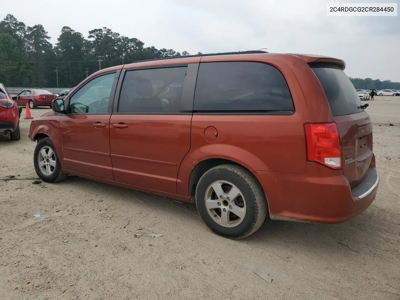 2012 Dodge Grand Caravan Sxt VIN: 2C4RDGCG2CR284450 Lot: 54142664