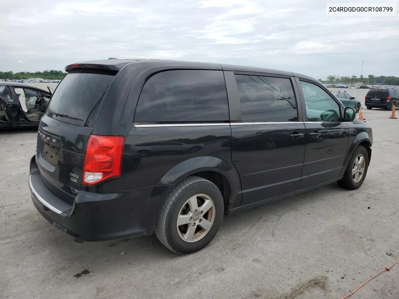 2012 Dodge Grand Caravan Crew VIN: 2C4RDGDG0CR108799 Lot: 54427374