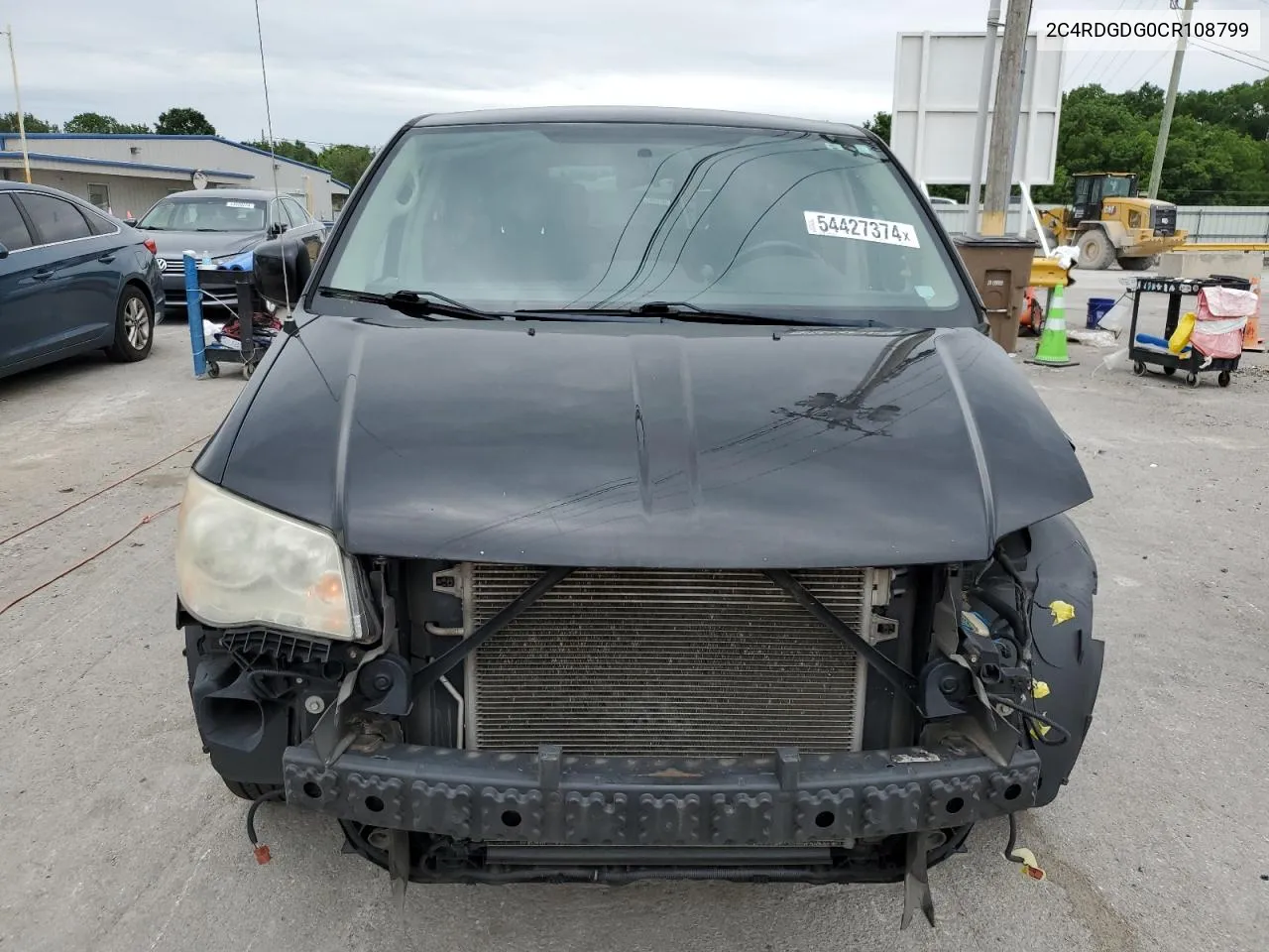 2012 Dodge Grand Caravan Crew VIN: 2C4RDGDG0CR108799 Lot: 54427374