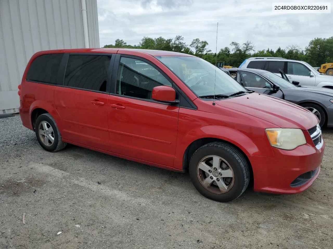 2012 Dodge Grand Caravan Se VIN: 2C4RDGBGXCR220691 Lot: 54430344