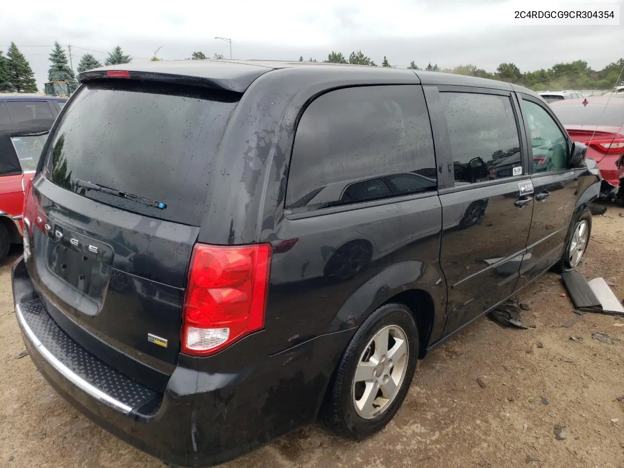 2012 Dodge Grand Caravan Sxt VIN: 2C4RDGCG9CR304354 Lot: 54729983