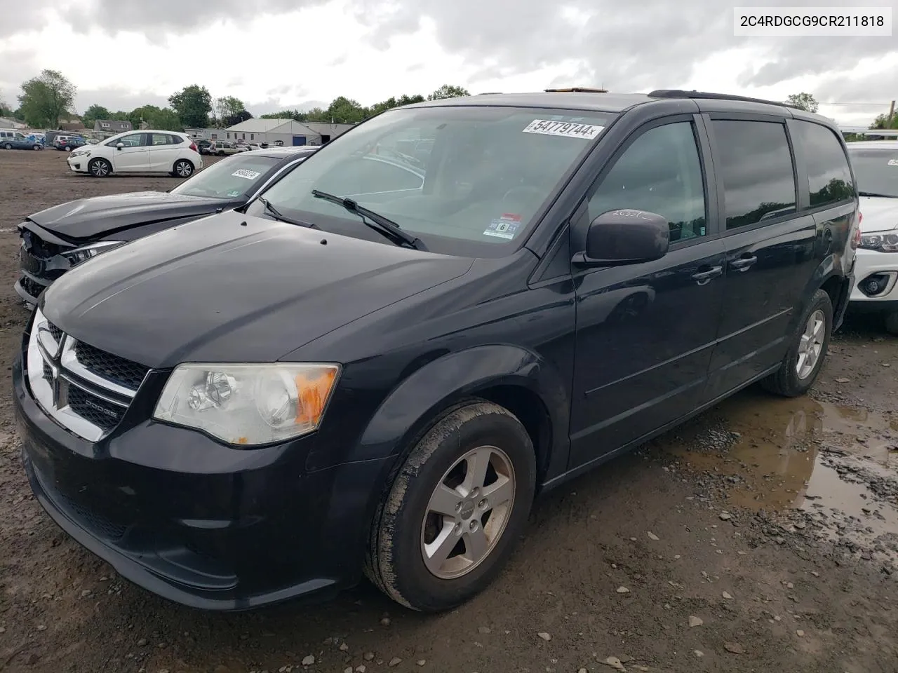 2012 Dodge Grand Caravan Sxt VIN: 2C4RDGCG9CR211818 Lot: 54779744