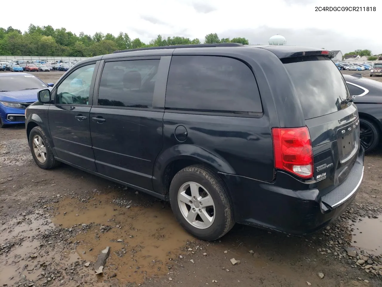 2012 Dodge Grand Caravan Sxt VIN: 2C4RDGCG9CR211818 Lot: 54779744