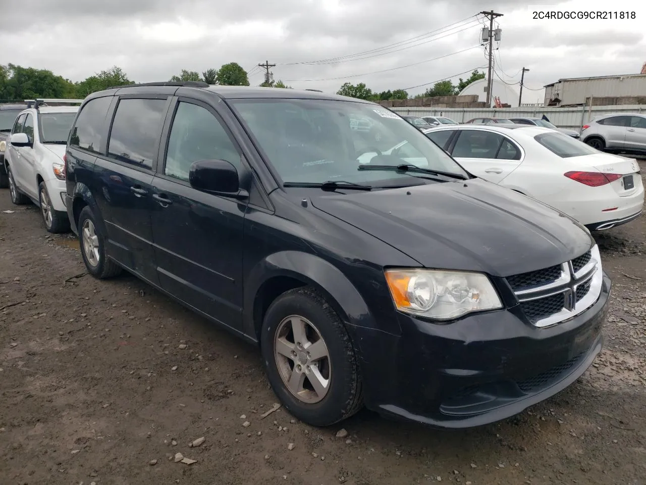 2C4RDGCG9CR211818 2012 Dodge Grand Caravan Sxt