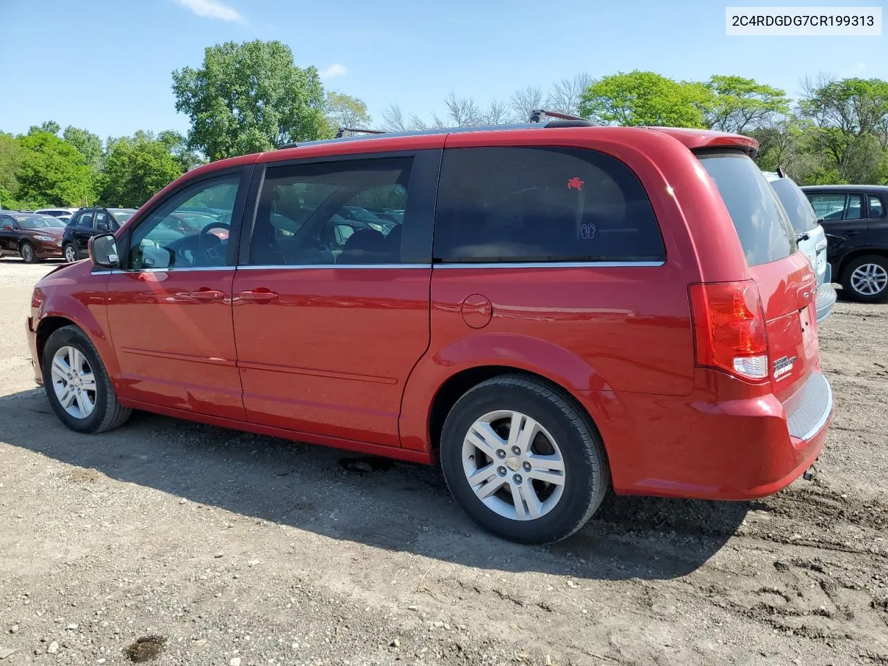 2012 Dodge Grand Caravan Crew VIN: 2C4RDGDG7CR199313 Lot: 54796424