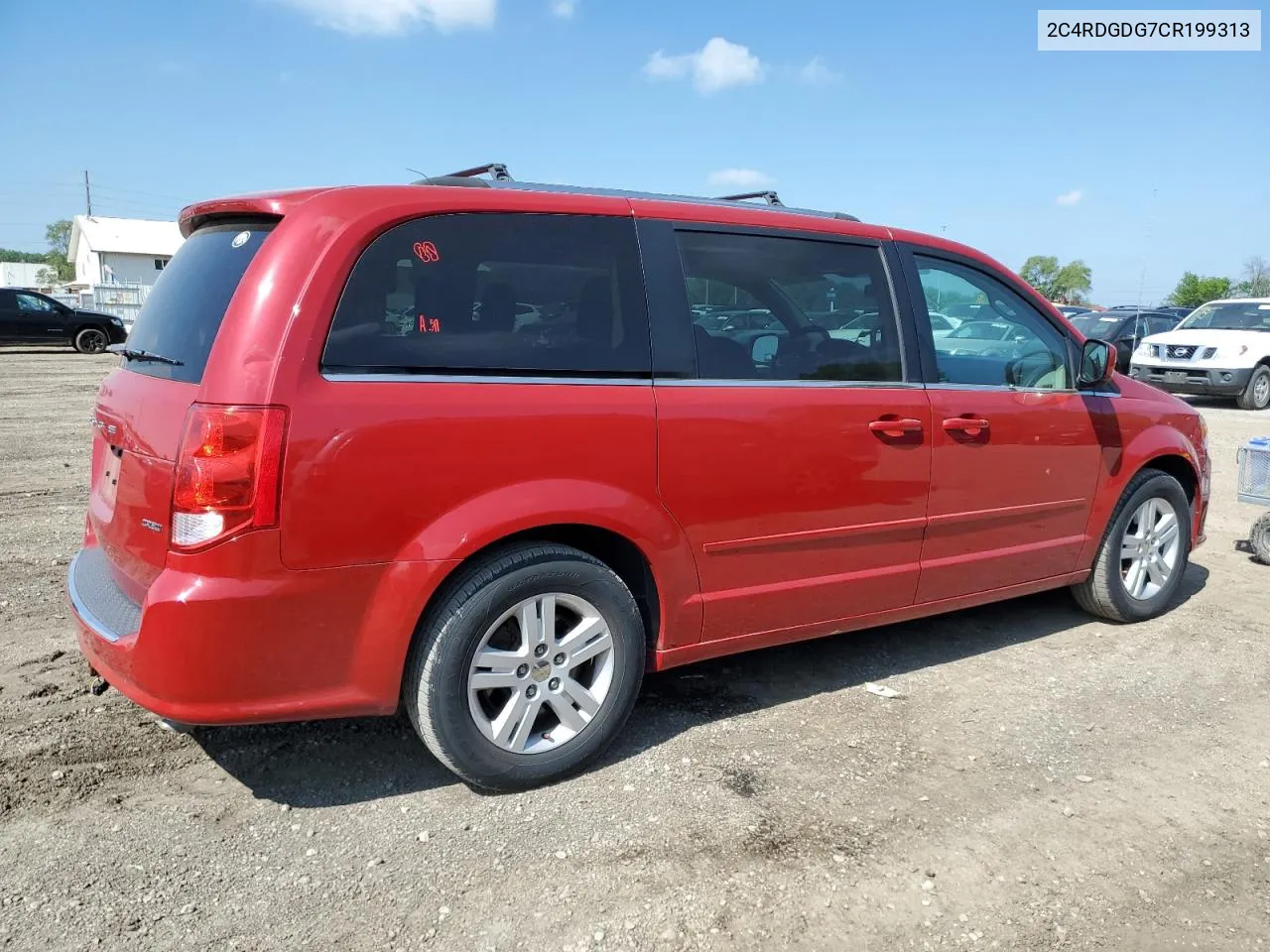 2C4RDGDG7CR199313 2012 Dodge Grand Caravan Crew