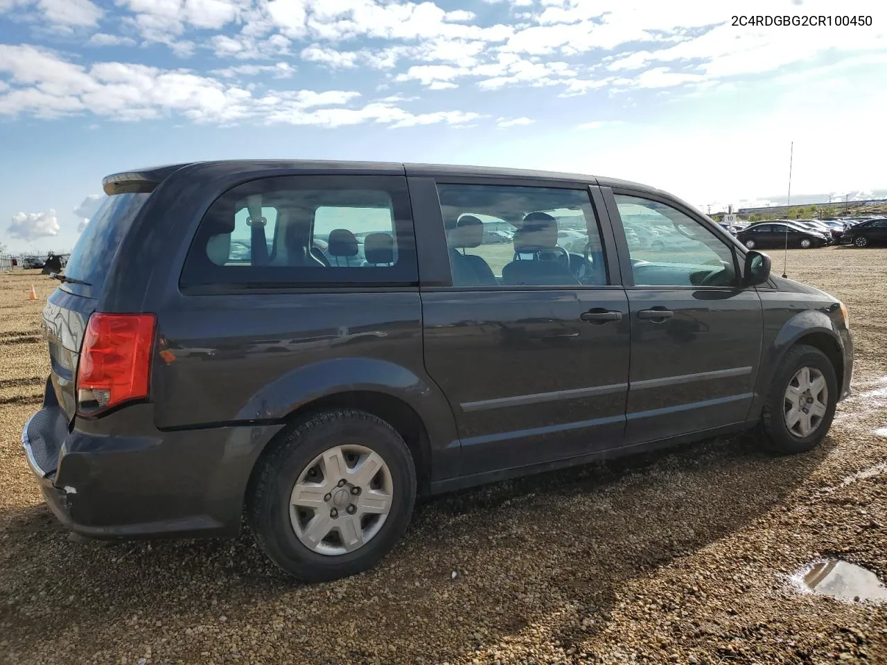 2012 Dodge Grand Caravan Se VIN: 2C4RDGBG2CR100450 Lot: 54799304