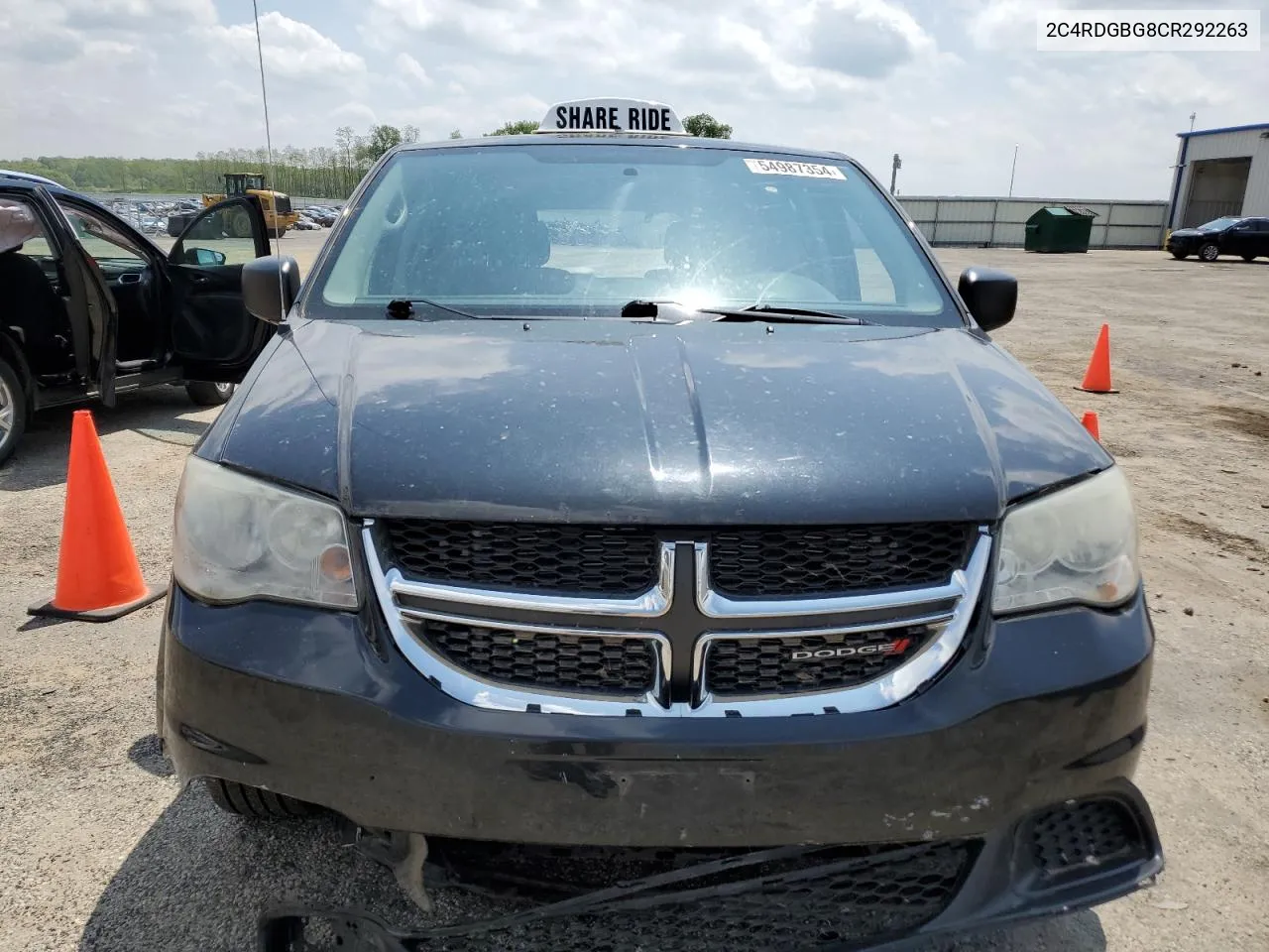 2C4RDGBG8CR292263 2012 Dodge Grand Caravan Se