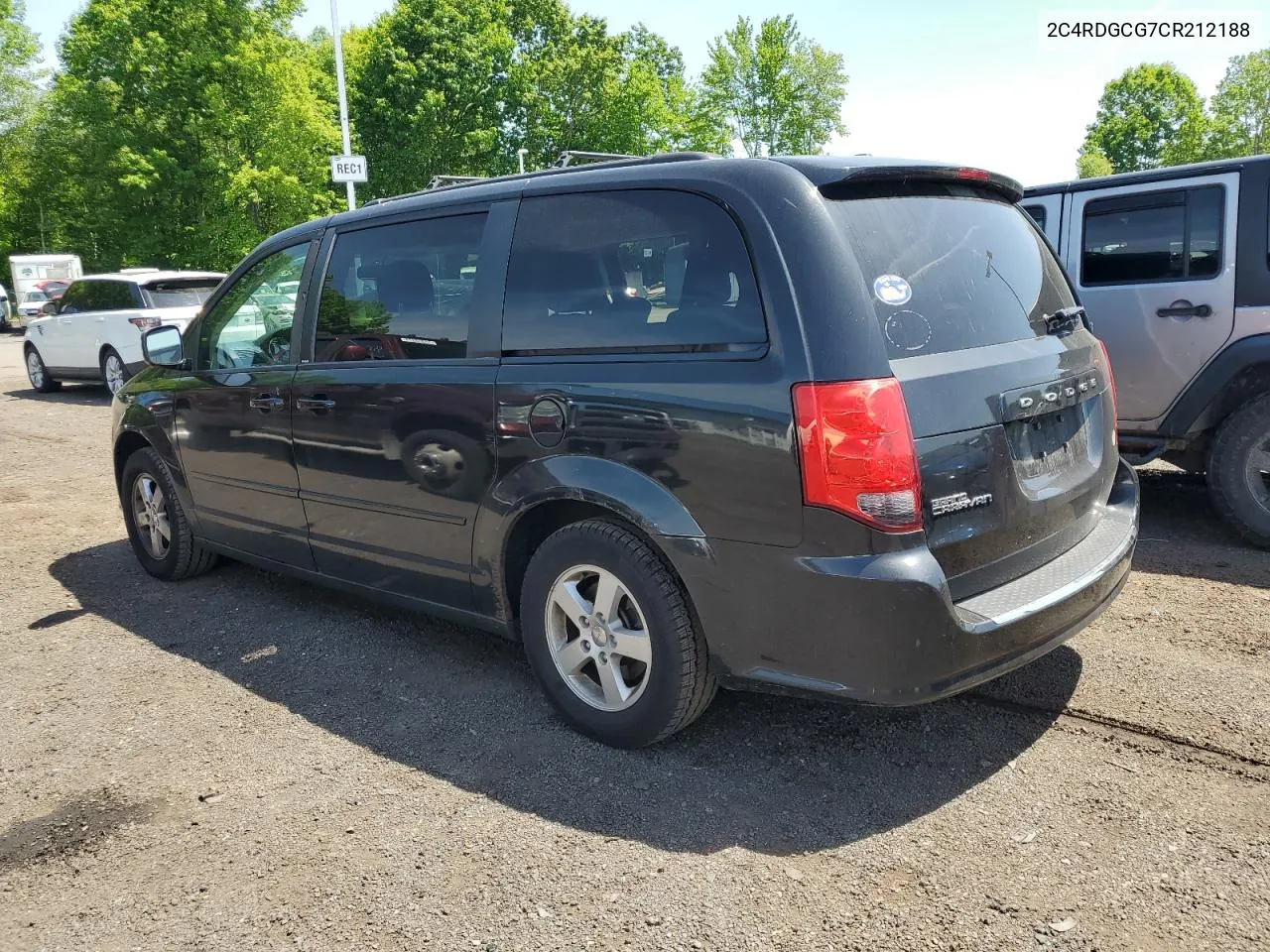 2012 Dodge Grand Caravan Sxt VIN: 2C4RDGCG7CR212188 Lot: 55090924