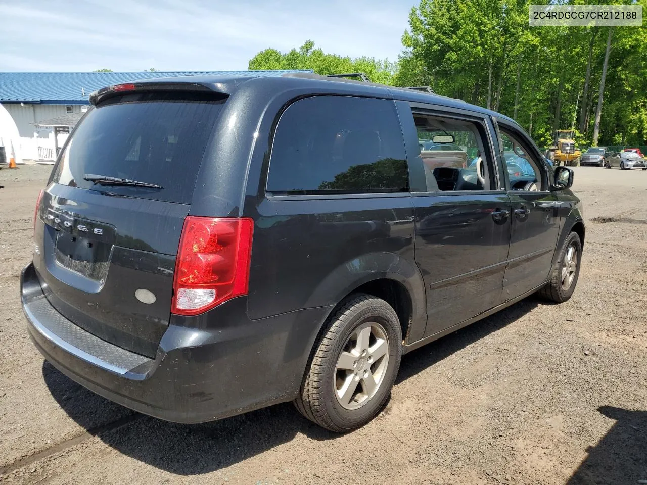 2012 Dodge Grand Caravan Sxt VIN: 2C4RDGCG7CR212188 Lot: 55090924