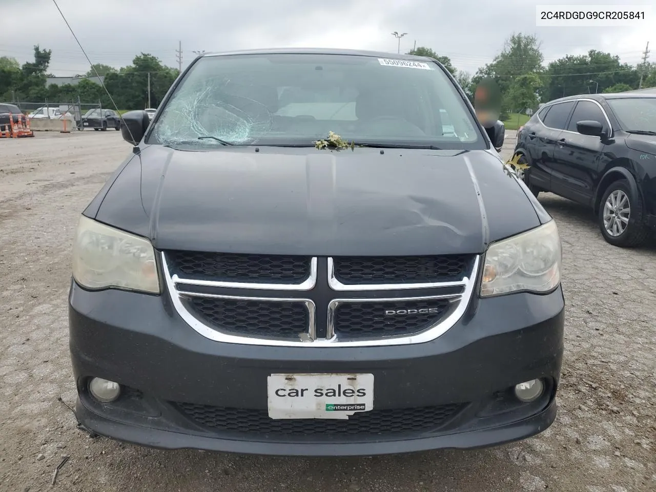 2C4RDGDG9CR205841 2012 Dodge Grand Caravan Crew