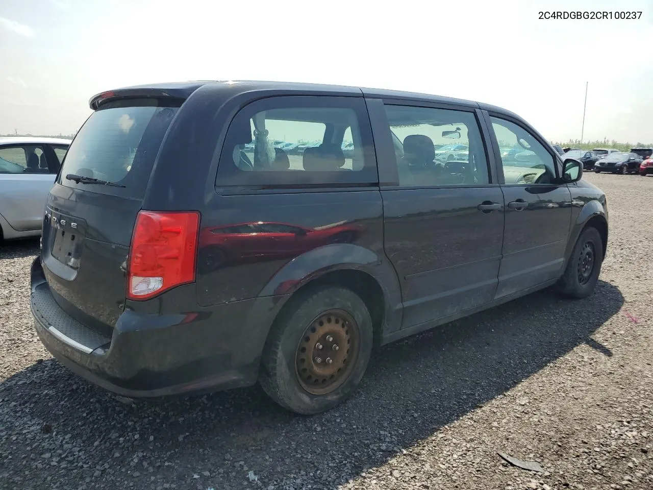 2012 Dodge Grand Caravan Se VIN: 2C4RDGBG2CR100237 Lot: 55633134