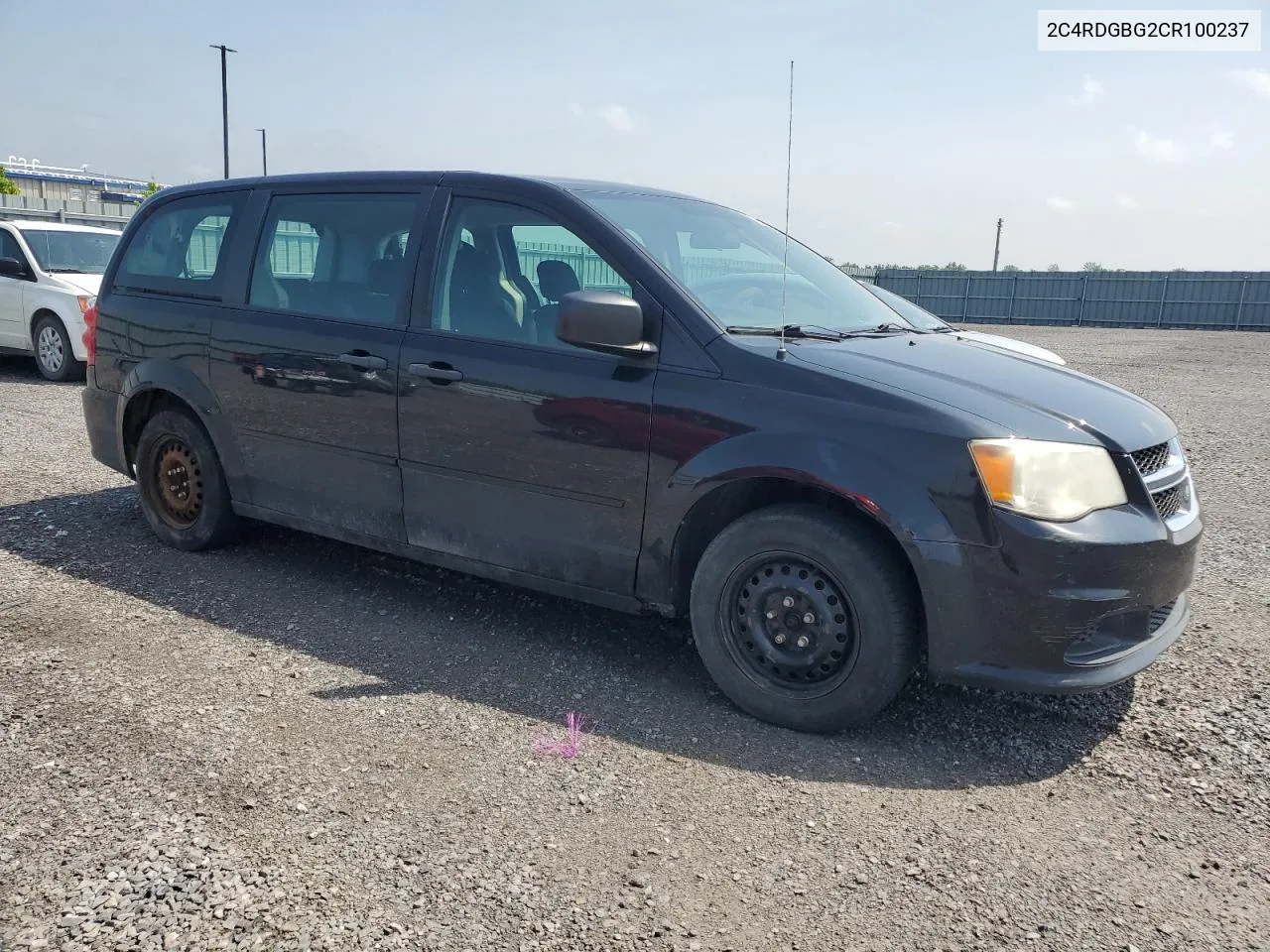 2012 Dodge Grand Caravan Se VIN: 2C4RDGBG2CR100237 Lot: 55633134