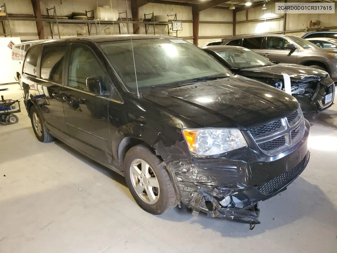 2012 Dodge Grand Caravan Crew VIN: 2C4RDGDG1CR317615 Lot: 55722764