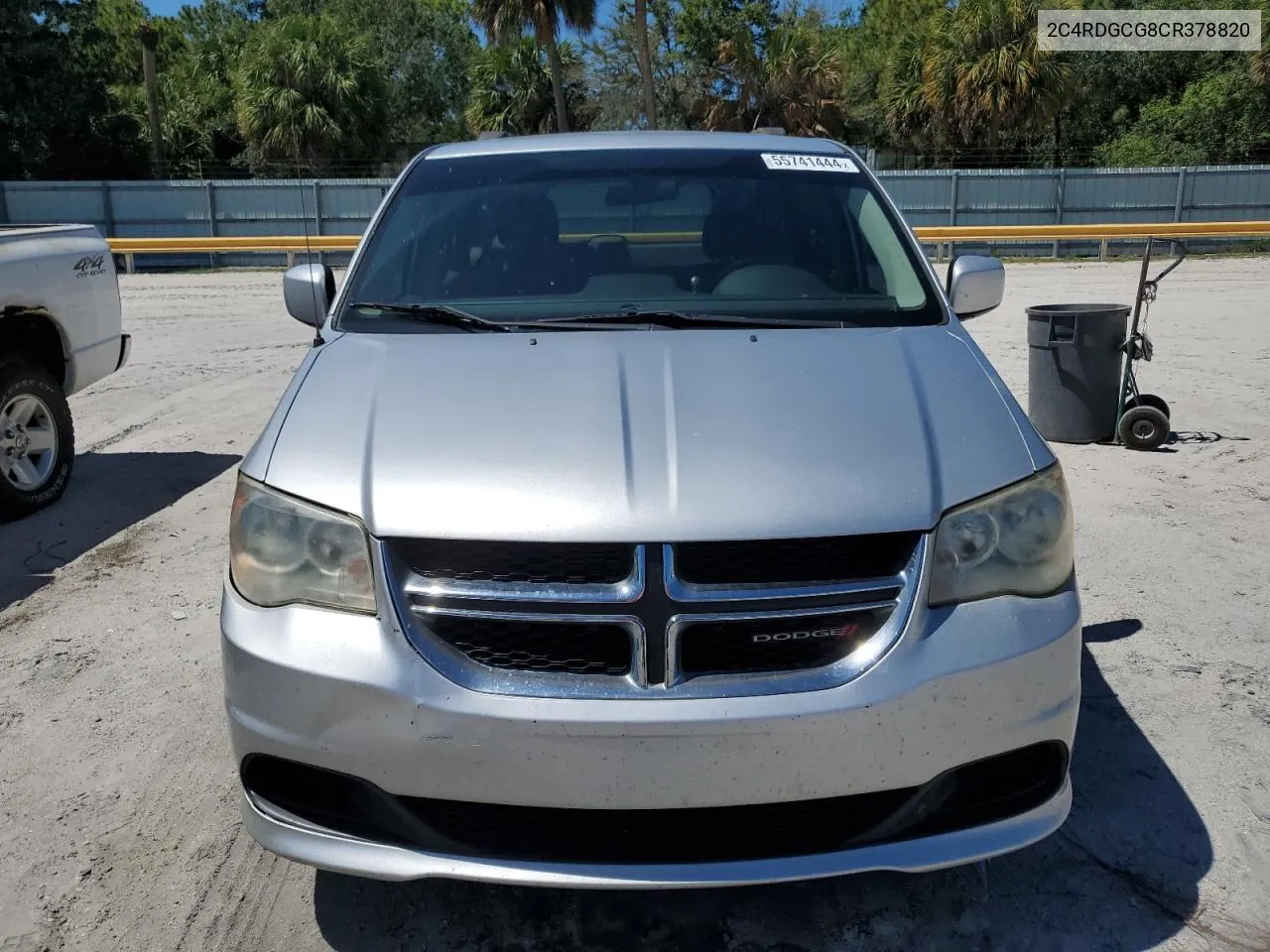 2C4RDGCG8CR378820 2012 Dodge Grand Caravan Sxt