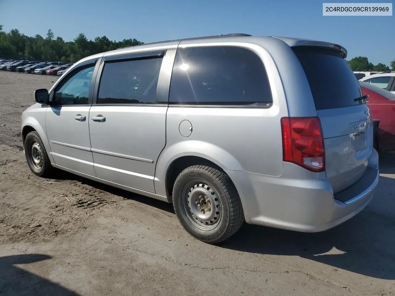 2012 Dodge Grand Caravan Sxt VIN: 2C4RDGCG9CR139969 Lot: 55763224