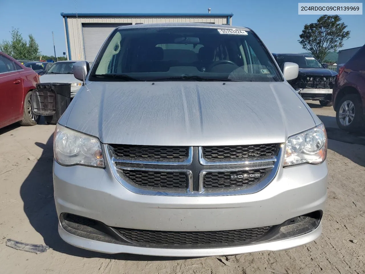 2012 Dodge Grand Caravan Sxt VIN: 2C4RDGCG9CR139969 Lot: 55763224