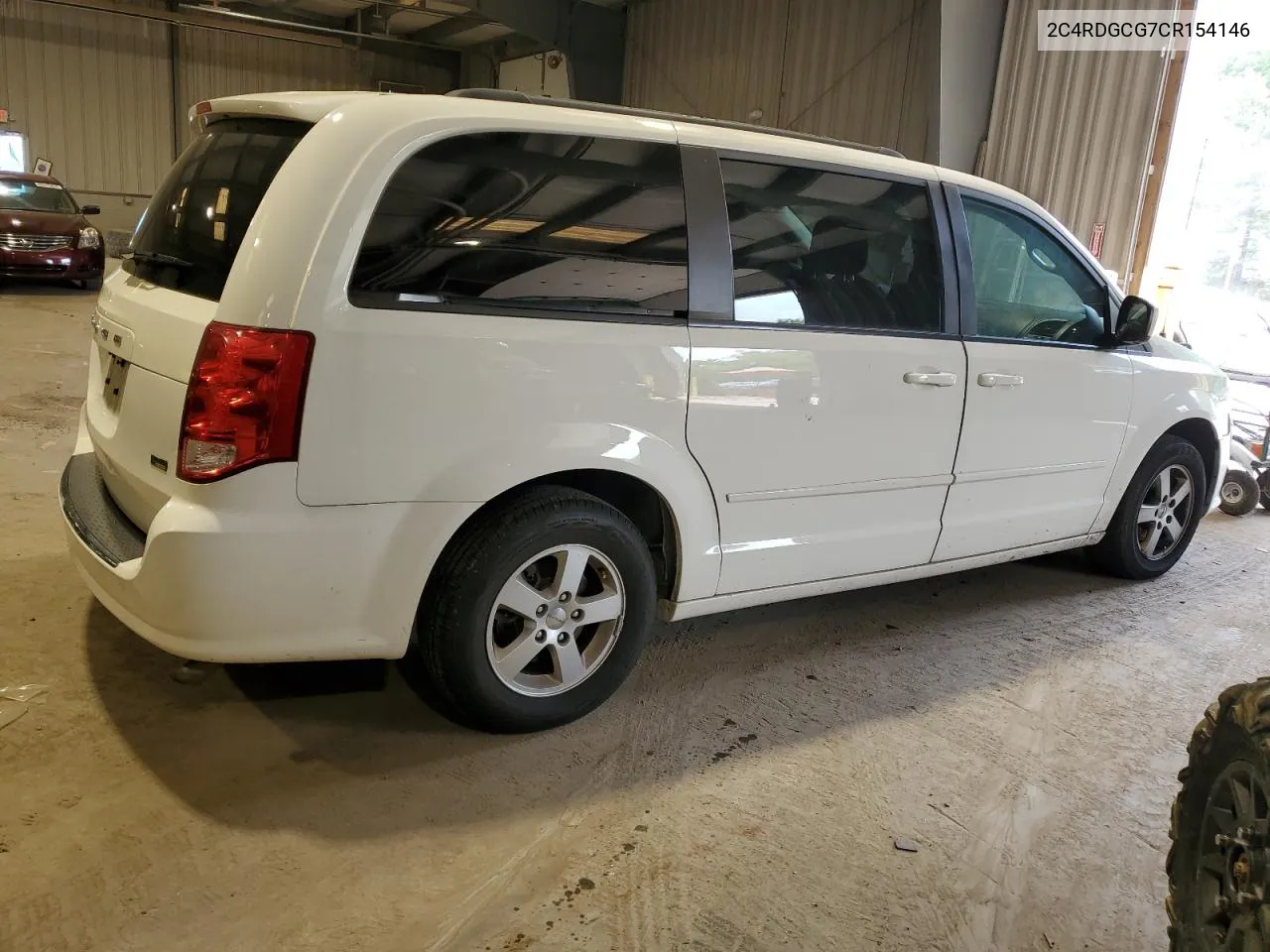 2012 Dodge Grand Caravan Sxt VIN: 2C4RDGCG7CR154146 Lot: 55789124