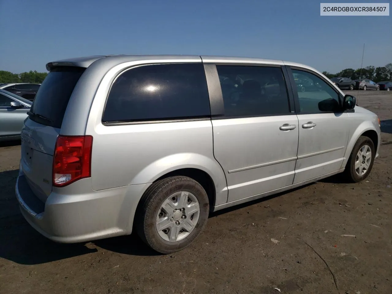 2012 Dodge Grand Caravan Se VIN: 2C4RDGBGXCR384507 Lot: 55885123