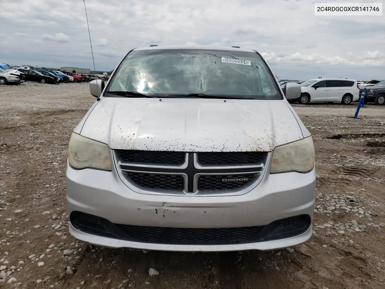 2C4RDGCGXCR141746 2012 Dodge Grand Caravan Sxt