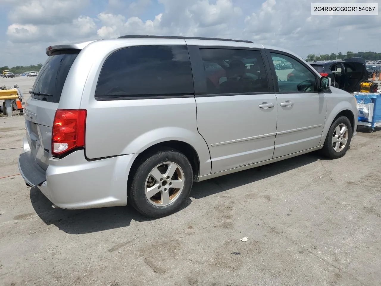 2012 Dodge Grand Caravan Sxt VIN: 2C4RDGCG0CR154067 Lot: 56997644