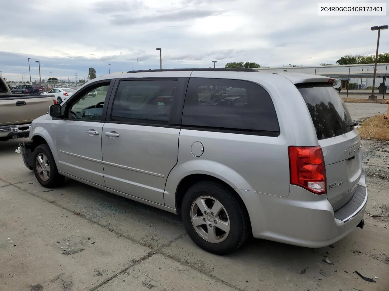 2012 Dodge Grand Caravan Sxt VIN: 2C4RDGCG4CR173401 Lot: 57267684