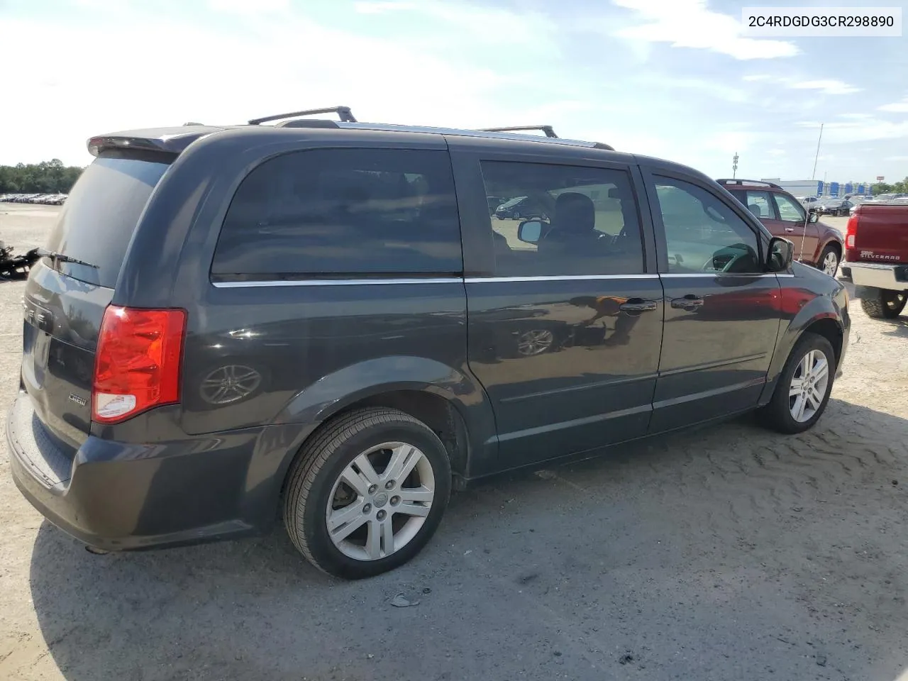 2C4RDGDG3CR298890 2012 Dodge Grand Caravan Crew