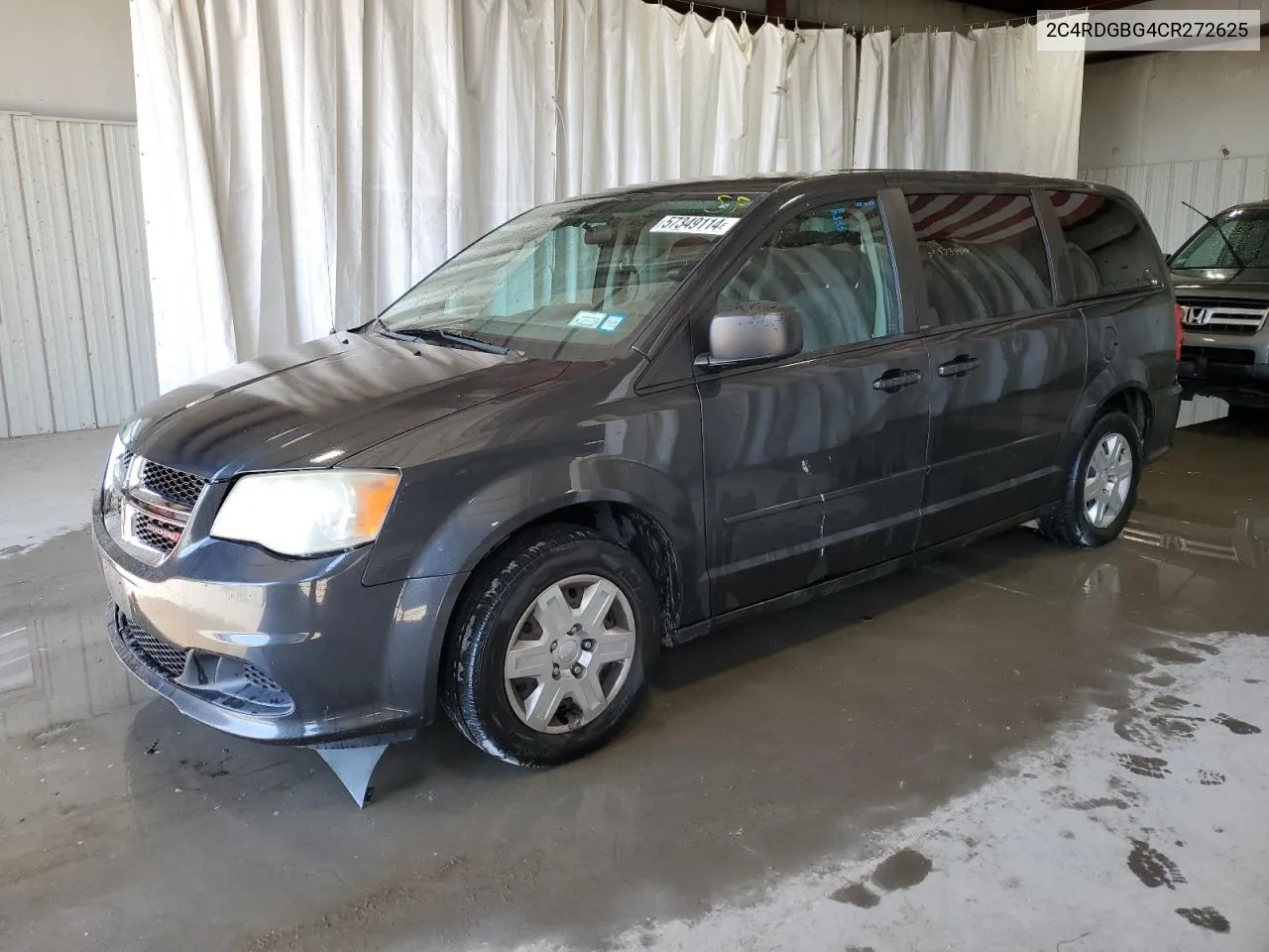 2012 Dodge Grand Caravan Se VIN: 2C4RDGBG4CR272625 Lot: 57349114