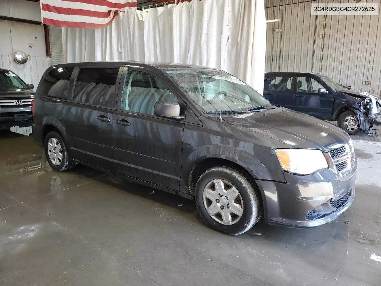 2012 Dodge Grand Caravan Se VIN: 2C4RDGBG4CR272625 Lot: 57349114