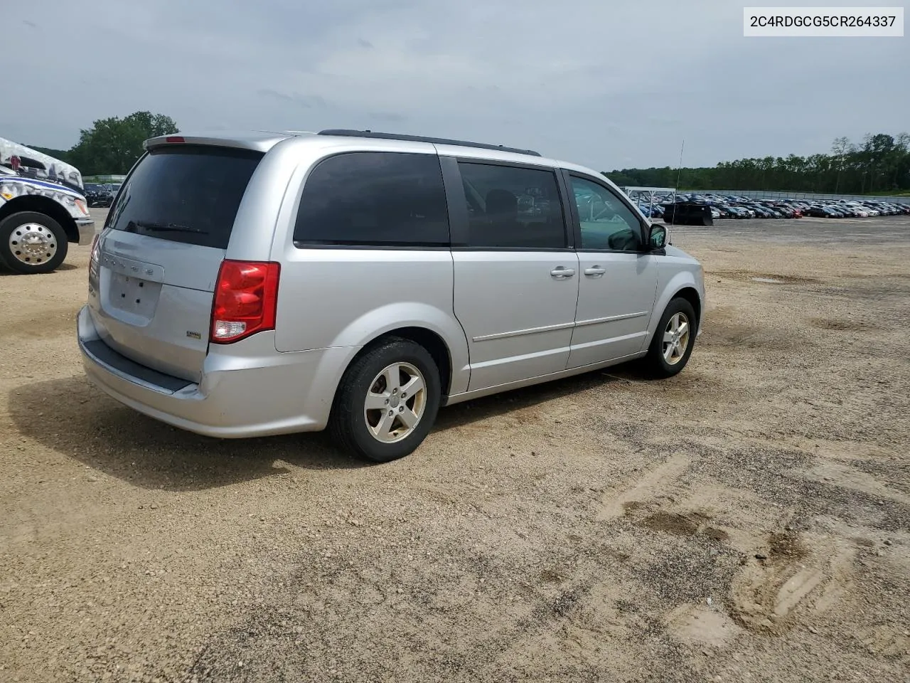 2012 Dodge Grand Caravan Sxt VIN: 2C4RDGCG5CR264337 Lot: 57580724