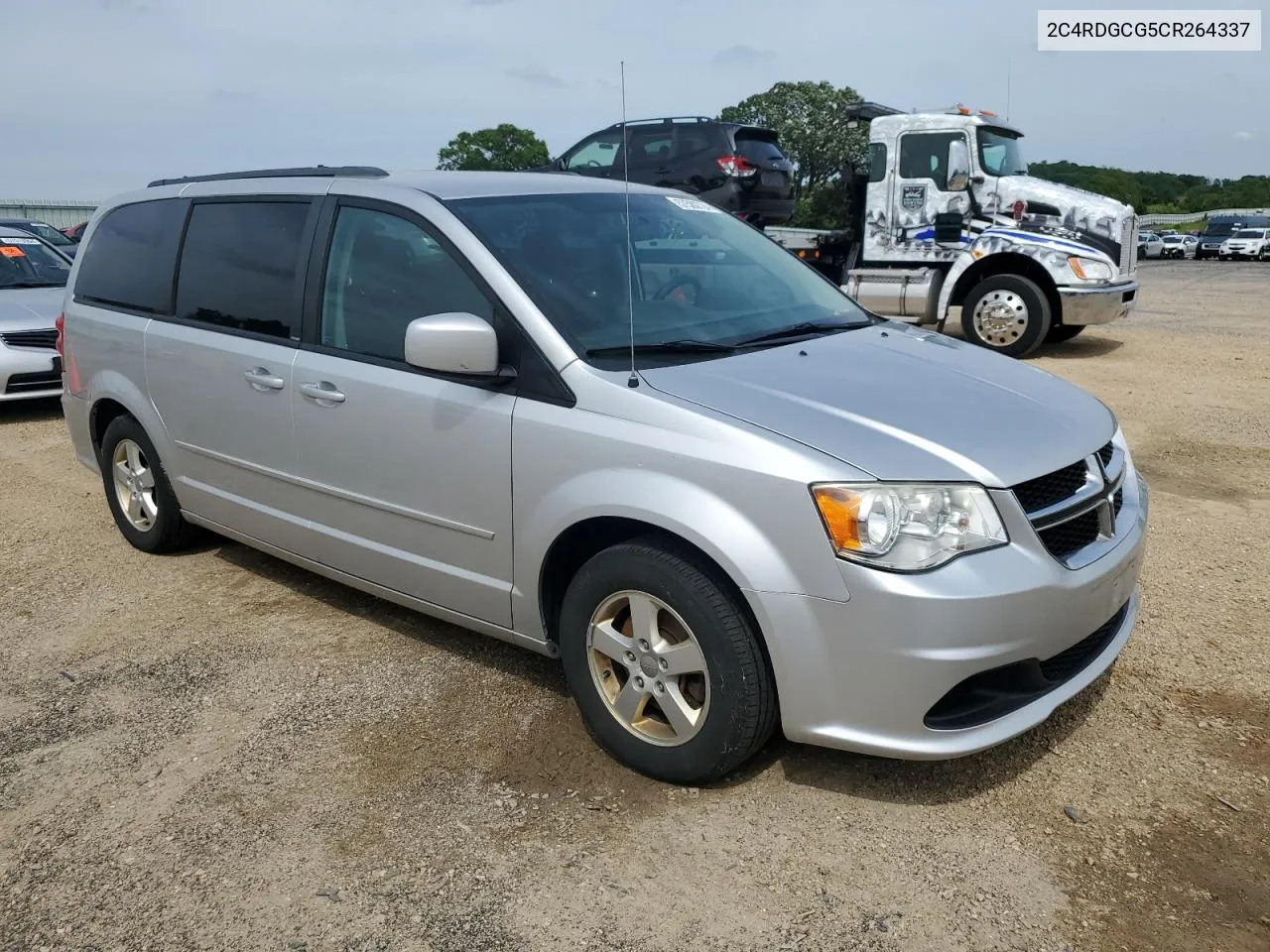 2012 Dodge Grand Caravan Sxt VIN: 2C4RDGCG5CR264337 Lot: 57580724