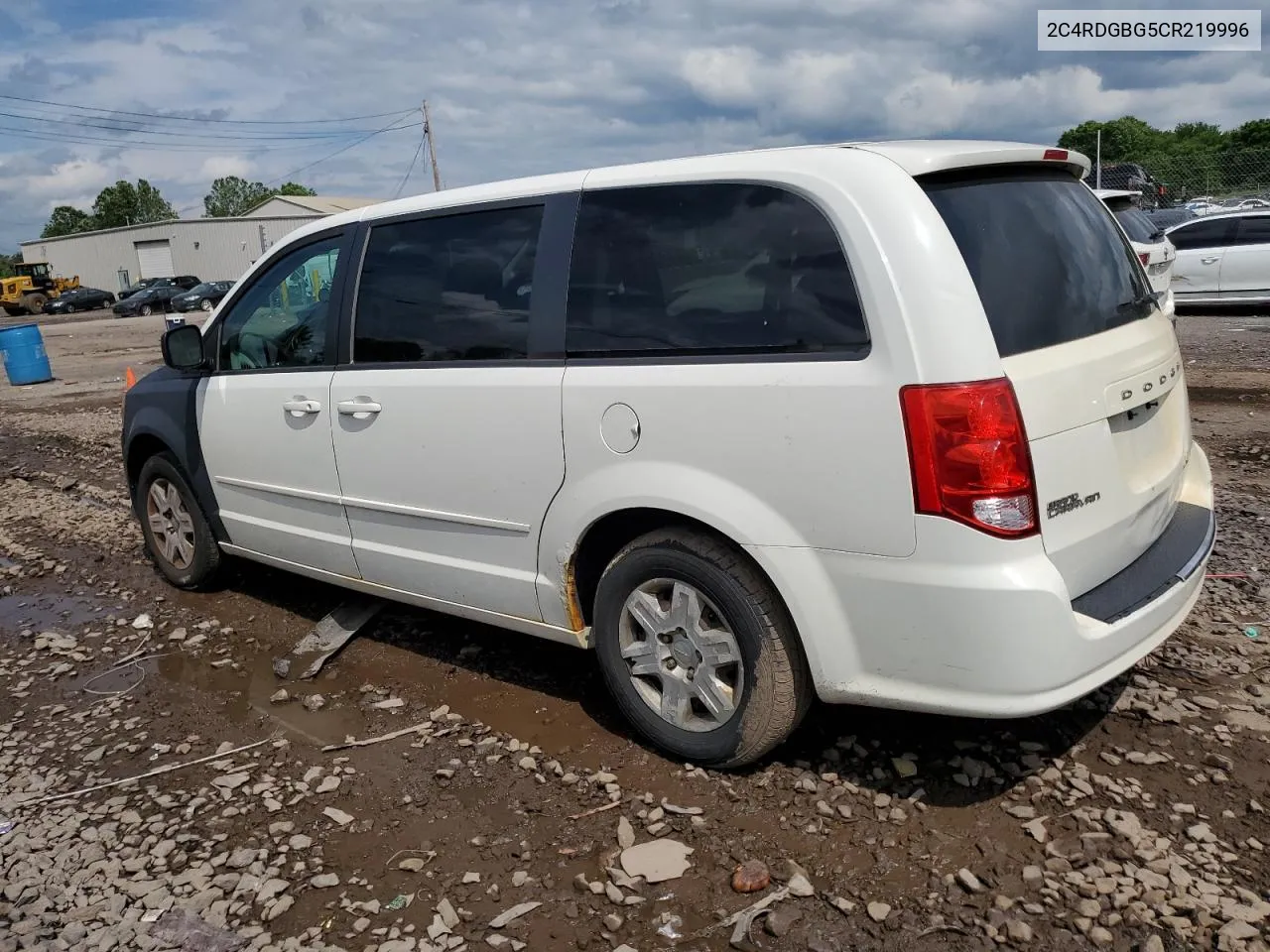 2C4RDGBG5CR219996 2012 Dodge Grand Caravan Se