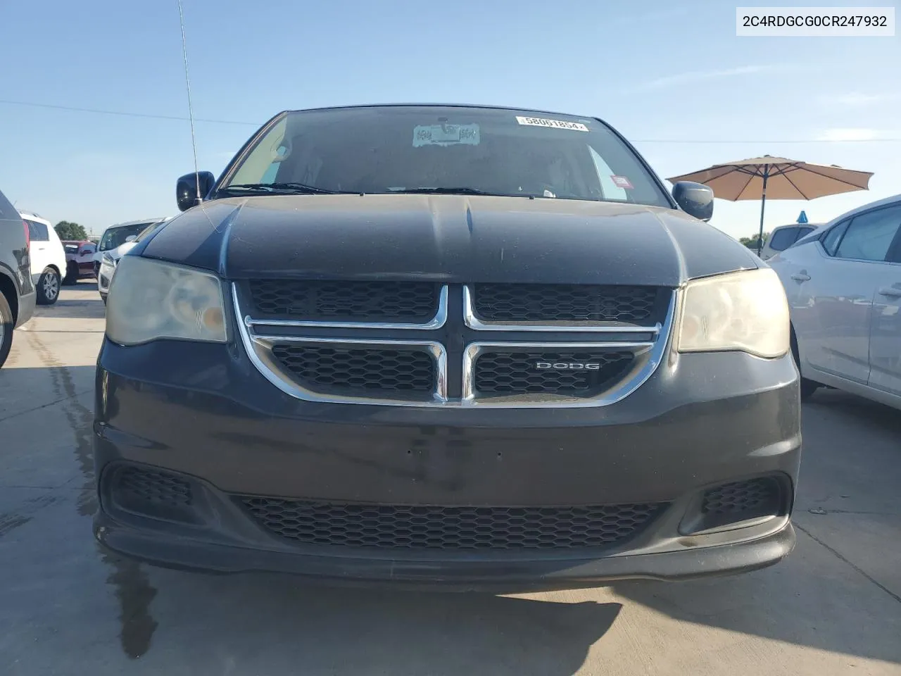 2C4RDGCG0CR247932 2012 Dodge Grand Caravan Sxt