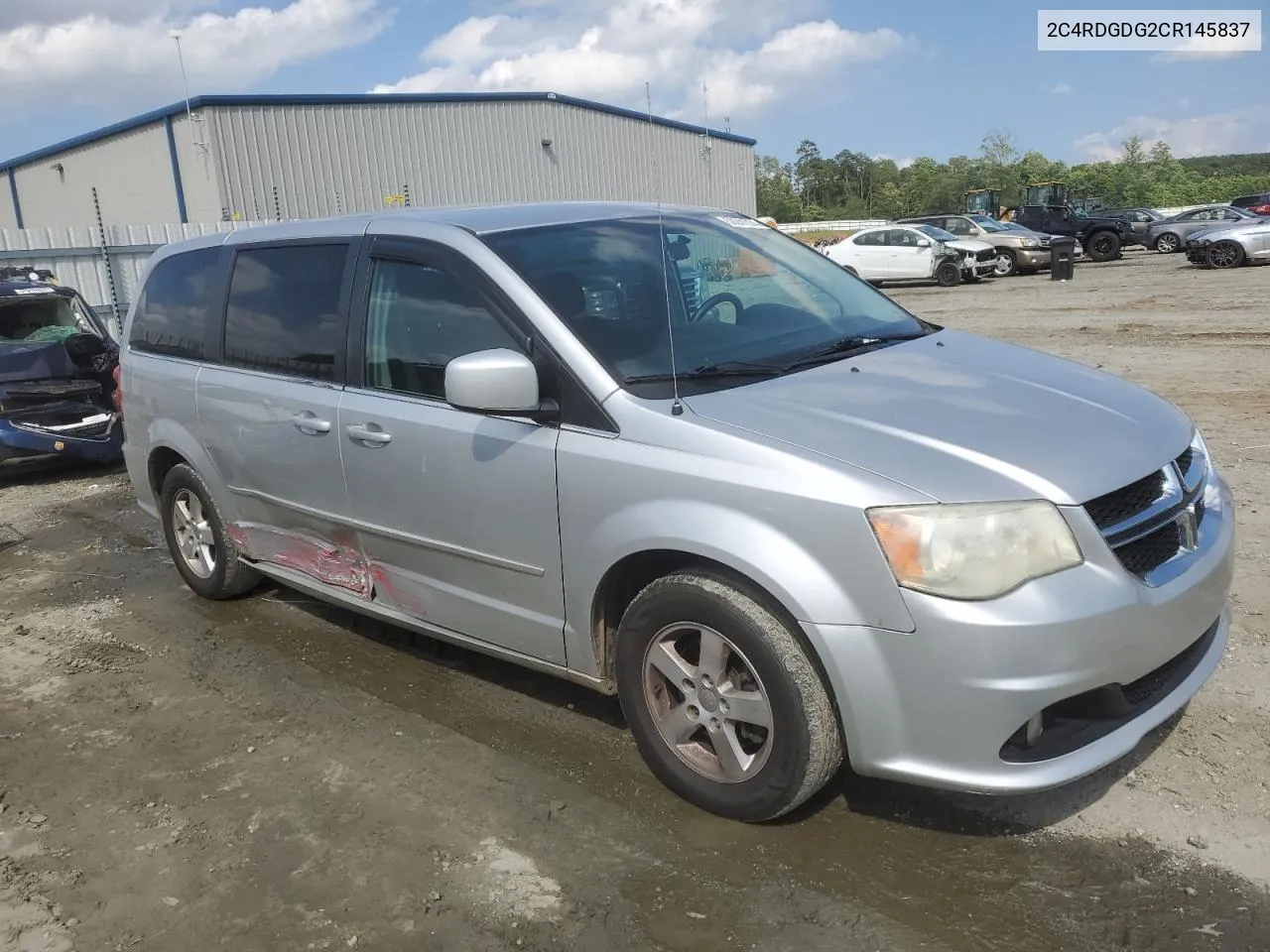 2C4RDGDG2CR145837 2012 Dodge Grand Caravan Crew