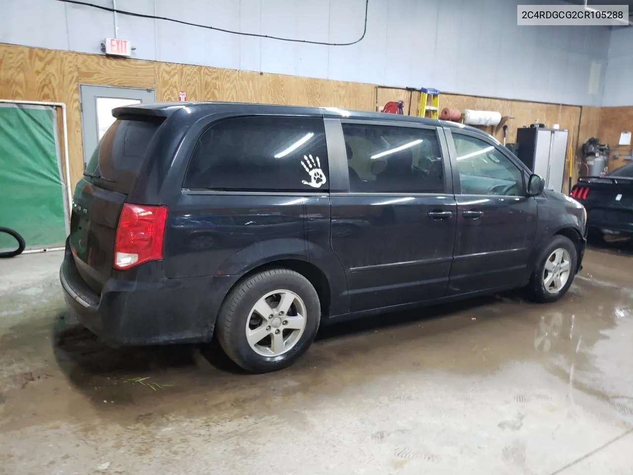 2012 Dodge Grand Caravan Sxt VIN: 2C4RDGCG2CR105288 Lot: 60946184