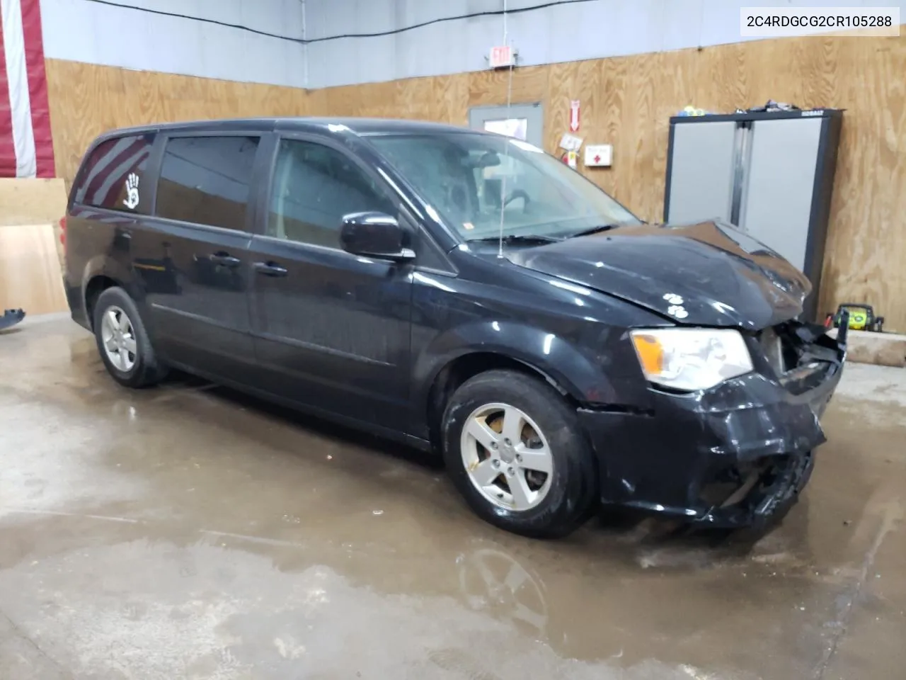 2C4RDGCG2CR105288 2012 Dodge Grand Caravan Sxt