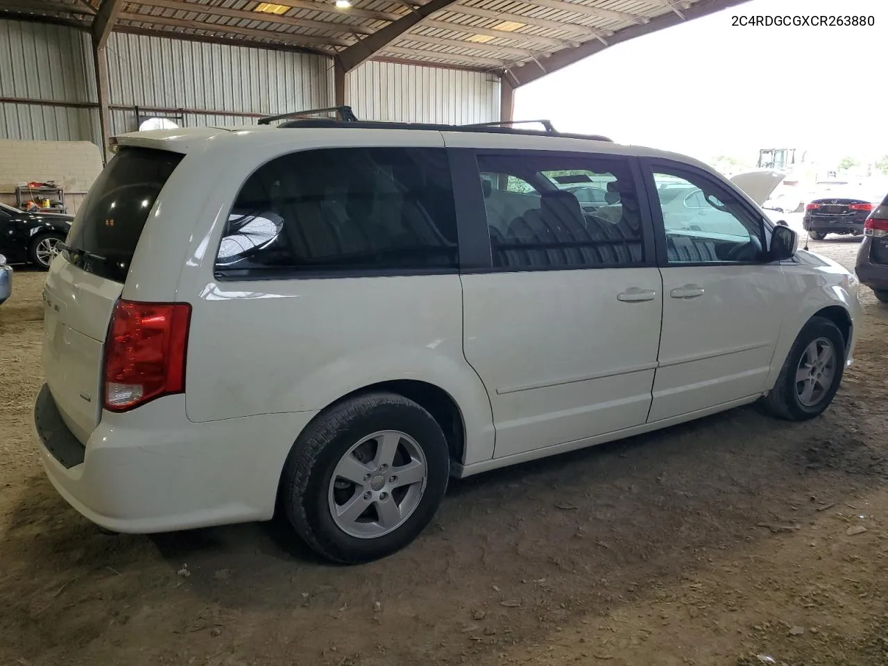 2C4RDGCGXCR263880 2012 Dodge Grand Caravan Sxt