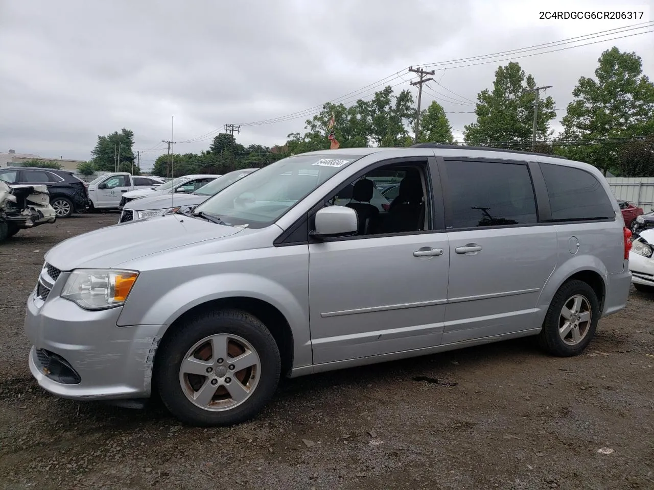 2C4RDGCG6CR206317 2012 Dodge Grand Caravan Sxt