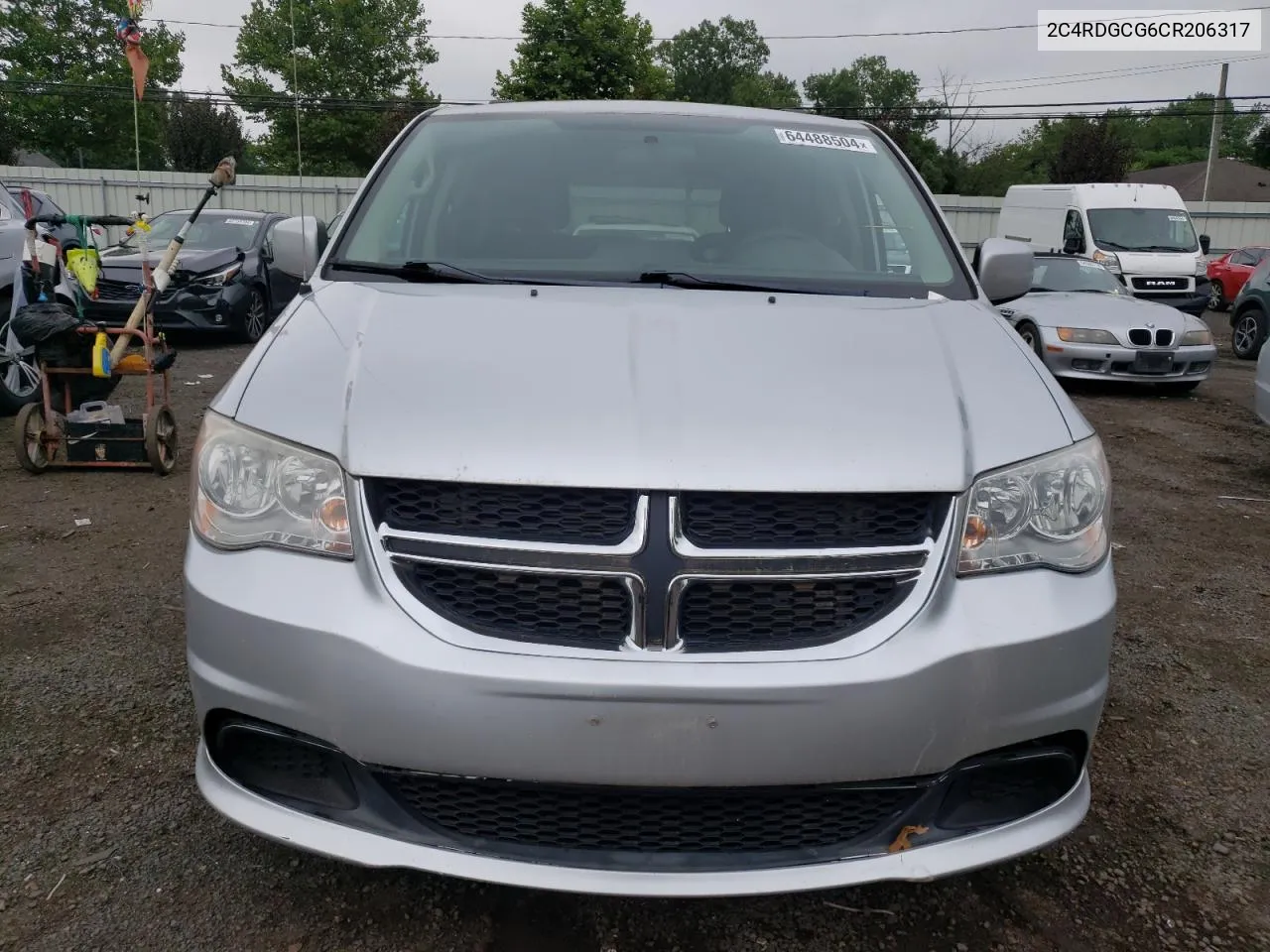 2C4RDGCG6CR206317 2012 Dodge Grand Caravan Sxt