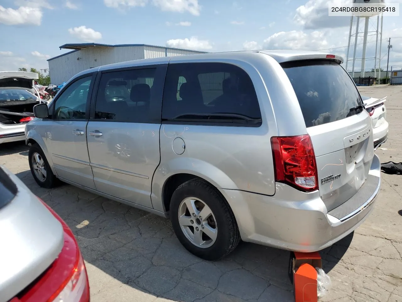 2012 Dodge Grand Caravan Se VIN: 2C4RDGBG8CR195418 Lot: 64880874