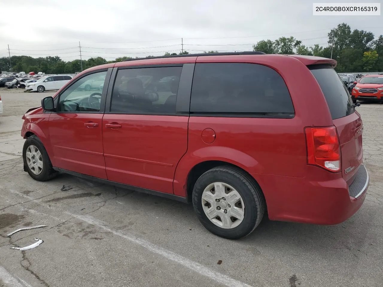 2012 Dodge Grand Caravan Se VIN: 2C4RDGBGXCR165319 Lot: 65341394