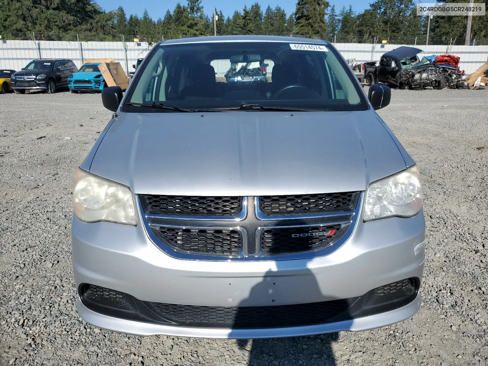 2C4RDGBG5CR248219 2012 Dodge Grand Caravan Se