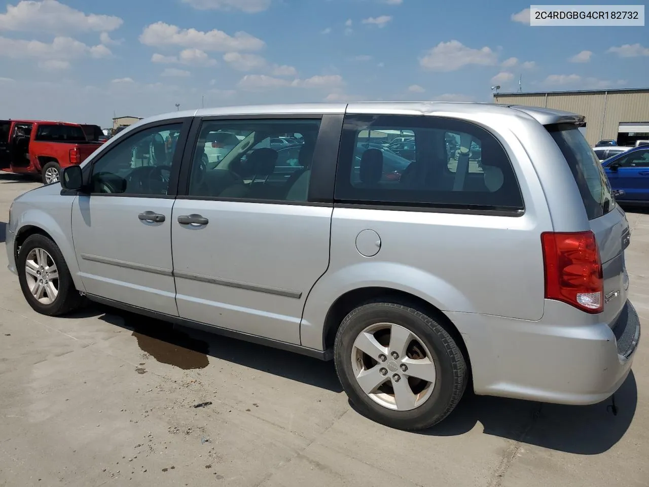 2012 Dodge Grand Caravan Se VIN: 2C4RDGBG4CR182732 Lot: 66035474