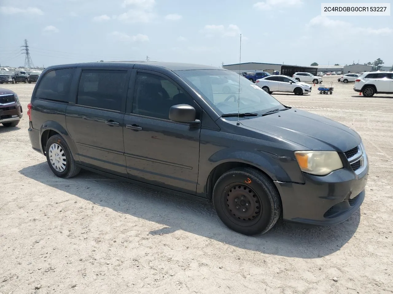 2C4RDGBG0CR153227 2012 Dodge Grand Caravan Se